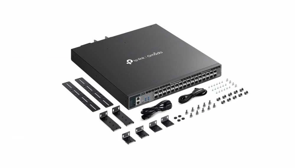 Šakotuvas TP-Link 32-PORT OMADA 10G L3 SWITCH - FULL SFP+ STACKABLE 6X 25G SFP28