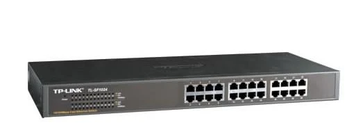 Šakotuvas Jungiklis TP-LINK TL-SF1024 19 colių stovas, 24x10/100Mbps