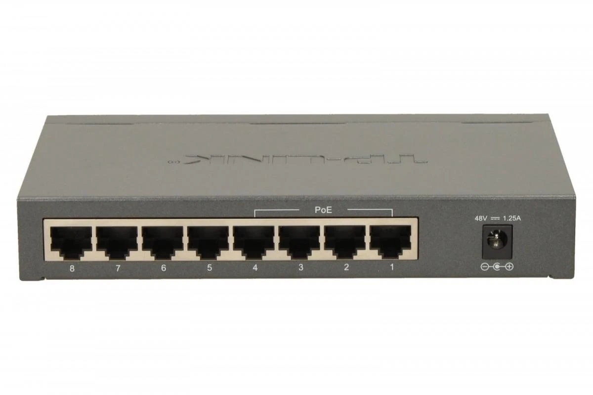 Šakotuvas Komutatorius TP-Link / TL-SG1008P