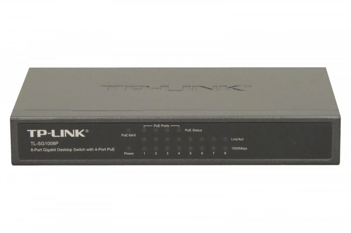 Šakotuvas Komutatorius TP-Link / TL-SG1008P