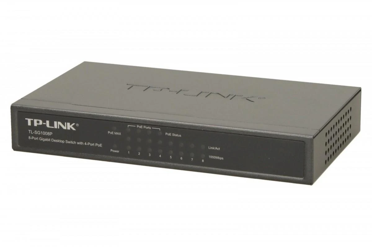 Šakotuvas Komutatorius TP-Link / TL-SG1008P
