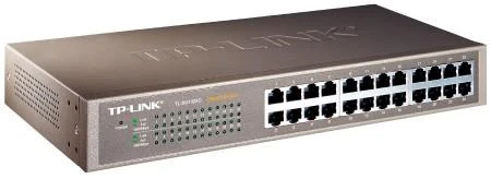 Šakotuvas TP-LINK 24 prievadų gigabito ECO komutatorius, 19 colių