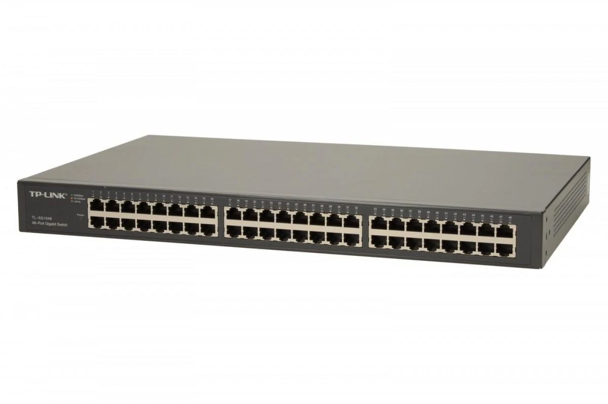 Šakotuvas TP-LINK 48port Gigab. Jungiklis 19 in-Rack