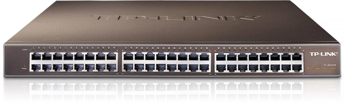 Šakotuvas TP-LINK 48port Gigab. Jungiklis 19 in-Rack