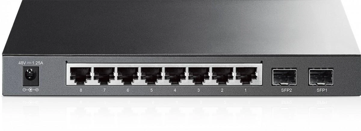 Šakotuvas TP-LINK | Jungiklis | TL-SG2210P | Tvarkomas žiniatinklis | Darbalaukis | SFP jungtys kiekis 2 | Maitinimas per Ethernet (PoE) jungtys kiekis 8 | Maitinimo tipas Išorinis | 36 mėn.