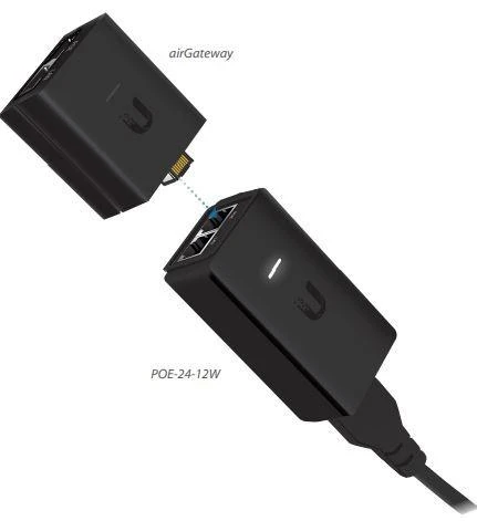 Ubiquiti Z Ubiquiti PoE Injector, 24VDC, 24W, 5-pack