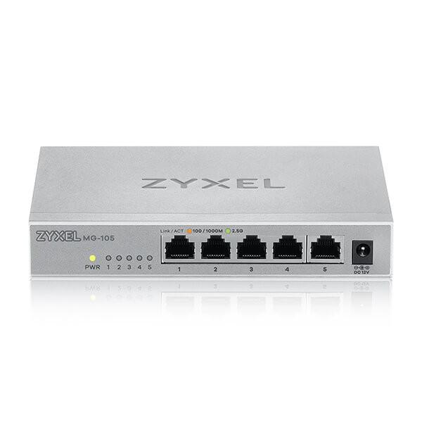 Šakotuvas TP-Link ZYXEL MG-105 5 PORTS DESKTOP 2,5G MULTIGIG UNMANAGED DESKTOP SWITCH