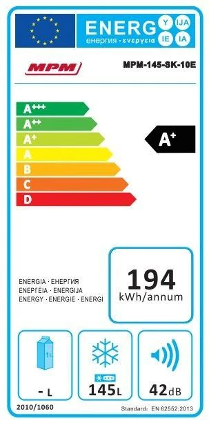 Šaldiklis MPM MPM-145-SK-10E/N Šaldymo dėžė