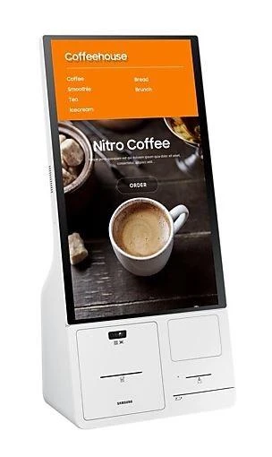 Monitorius SAMSUNG KIOSK KM24A 24" SELF ORDERING DISPLAY FULLHD, 250 NITS, TOUCH