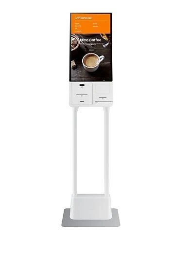 Monitorius SAMSUNG KIOSK KM24A 24" SELF ORDERING DISPLAY FULLHD, 250 NITS, TOUCH