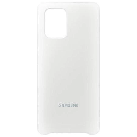 Dėklas Samsung Galaxy S10 Lite Silikoninė Nugarėlė Balta