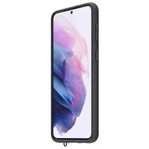Dėklas GG996CBE skaidrus apsauginis dangtelis, skirtas Samsung Galaxy S21 Plus Juodas (Juodas)