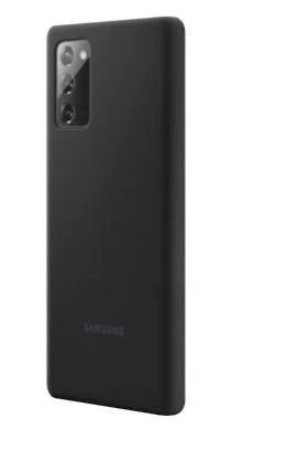 Dėklas Silikono dangtelis, skirtas Samsung Galaxy Note 20 Ultra/ Note 20 Ultra 5G (Juodas)