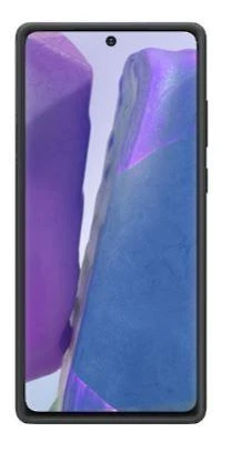 Dėklas Silikono dangtelis, skirtas Samsung Galaxy Note 20 Ultra/ Note 20 Ultra 5G (Juodas)
