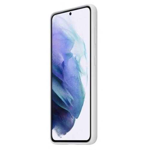 PG991TJE Silikoninis dėklas skirtas Samsung Galaxy S21 Light Gray (Light Gray)