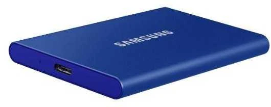 Išorinis kietasis diskas SSD SAMSUNG|T7/1TB/USB 3.2/Rašymo greitis 1000 MBytes/sec/Skaitymo greitis 1050 MBytes/sec/MU-PC1T0H/WW aprašymas - Prekės nuotrauka