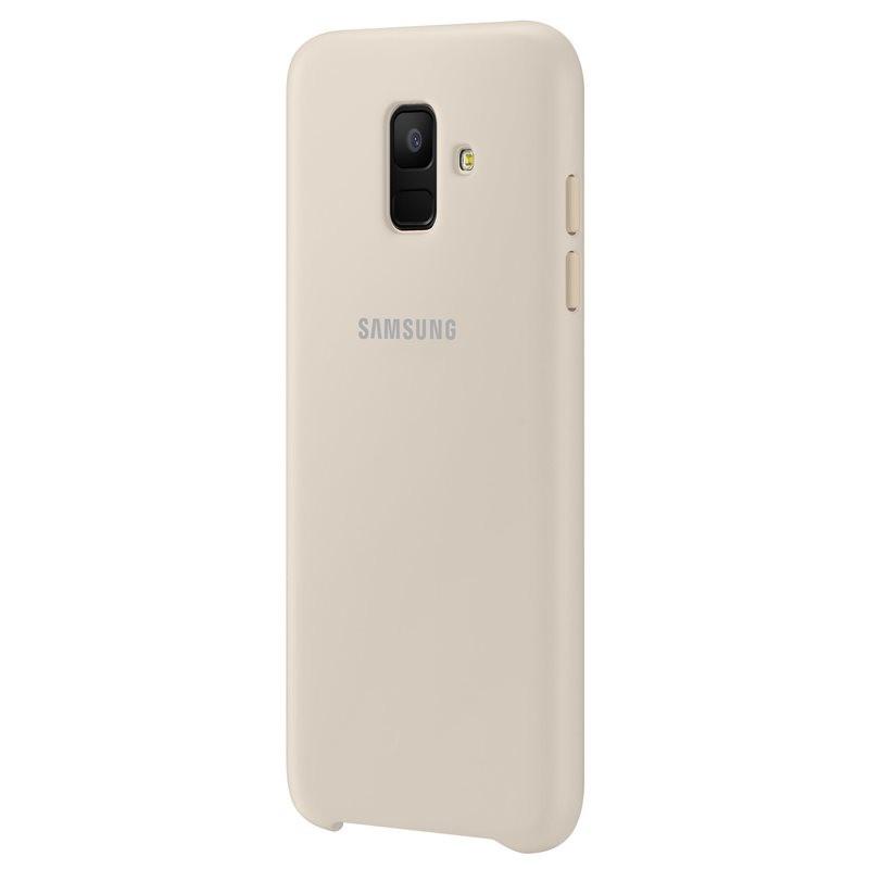 Samsung Galaxy A6 dėklas Dual Layer (Auksinis)