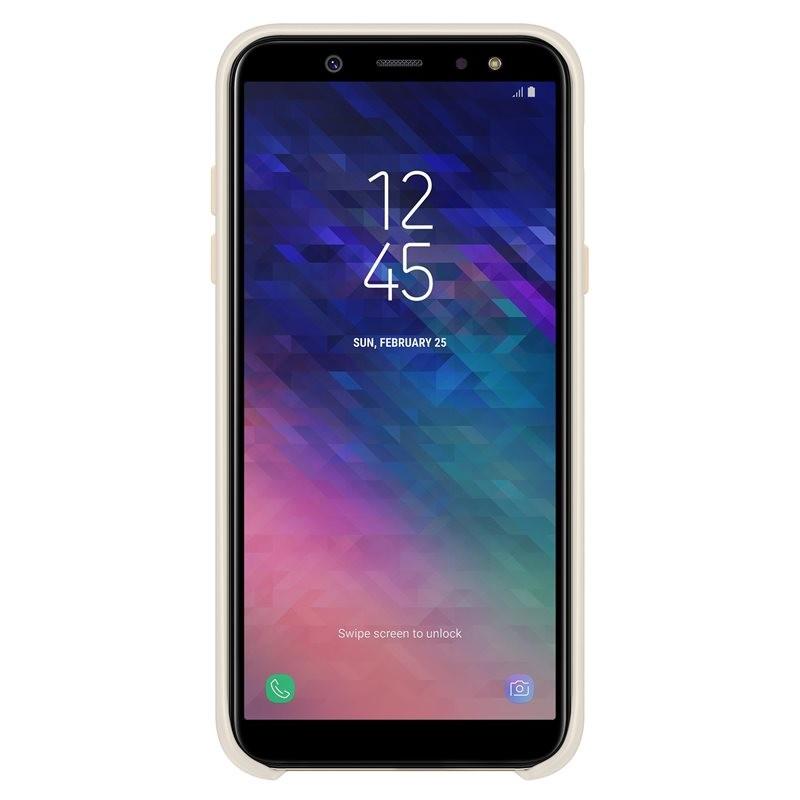 Samsung Galaxy A6 dėklas Dual Layer (Auksinis)