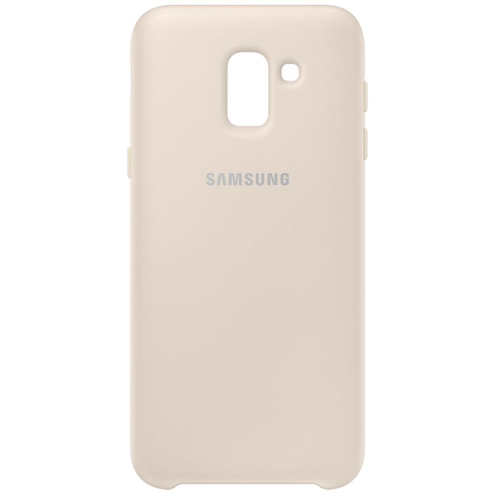 Galaxy J6 dviejų sluoksnių dėklas (Auksinis)