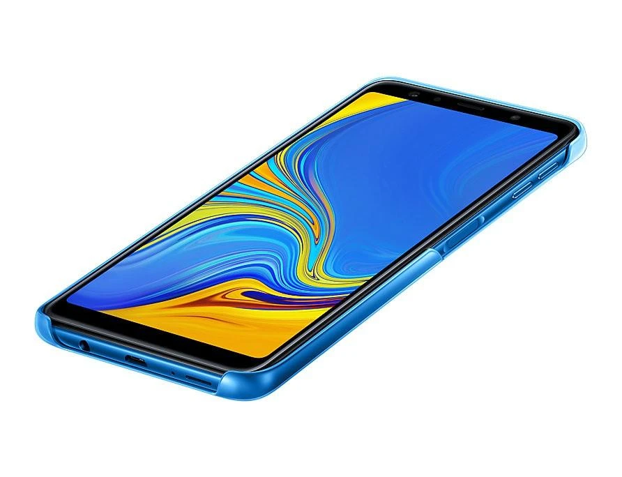 Samsung Galaxy A7 (2018) dėklas „Gradation“ (Mėlynas) AA750CLE 