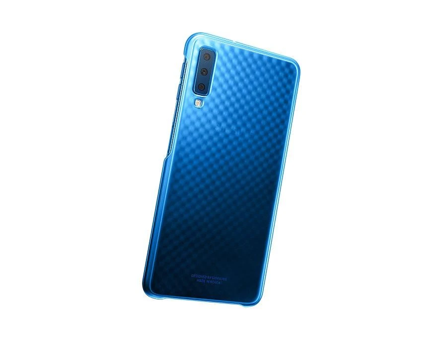 Samsung Galaxy A7 (2018) dėklas „Gradation“ (Mėlynas) AA750CLE 