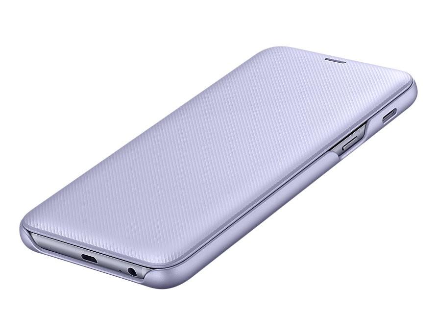 Samsung Galaxy A6+ (2018) dėklas - piniginė (Violetinis) WA605CVE