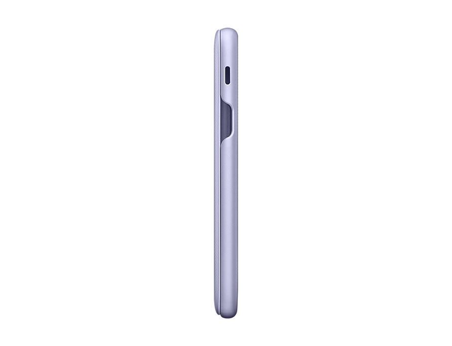 Samsung Galaxy A6+ (2018) dėklas - piniginė (Violetinis) WA605CVE