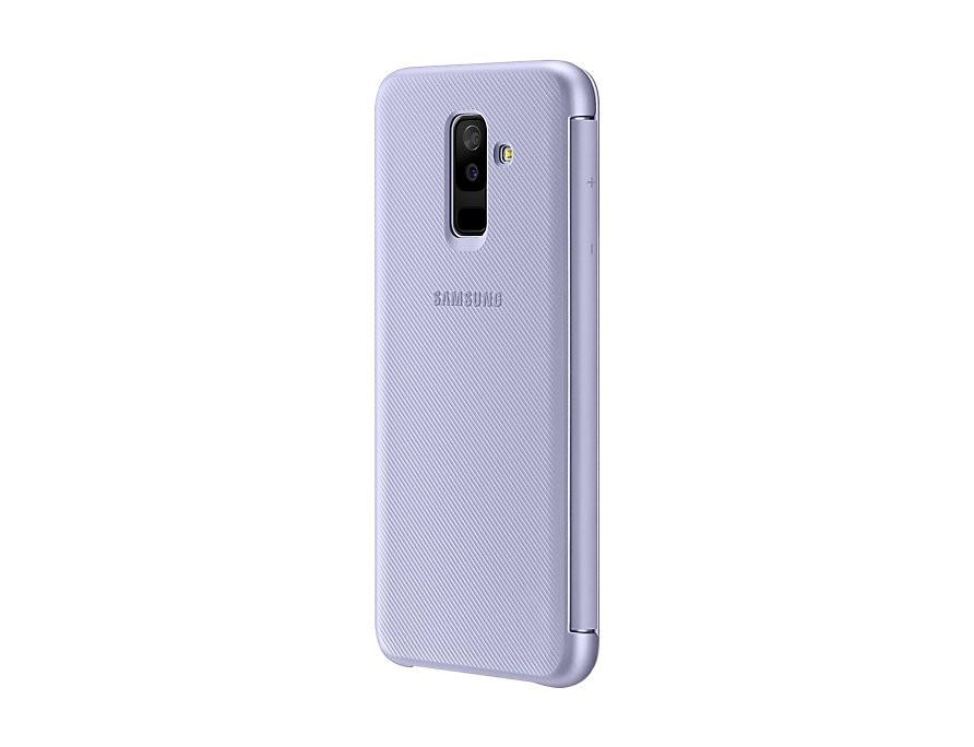 Samsung Galaxy A6+ (2018) dėklas - piniginė (Violetinis) WA605CVE