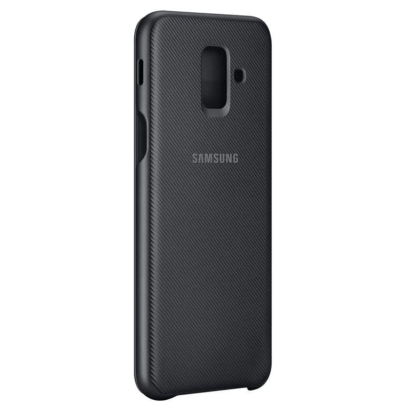 Samsung Galaxy A6 (2018) dėklas - piniginė (Juodas) WA600CBE