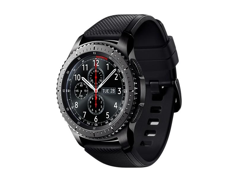 Išmanusis laikrodis Samsung Gear S3 Frontier, Tamsiai pilkos spalvos |  Varle.lt
