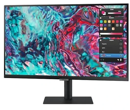Monitorius - Samsung S27B800TGU 27" 4K UHD IPS Thunderbolt 4 Juodas