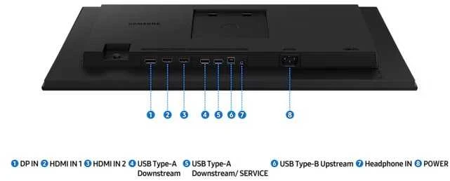 Monitorius - Samsung LS27D400GAUXEN 27", FHD, 100Hz, Juodas