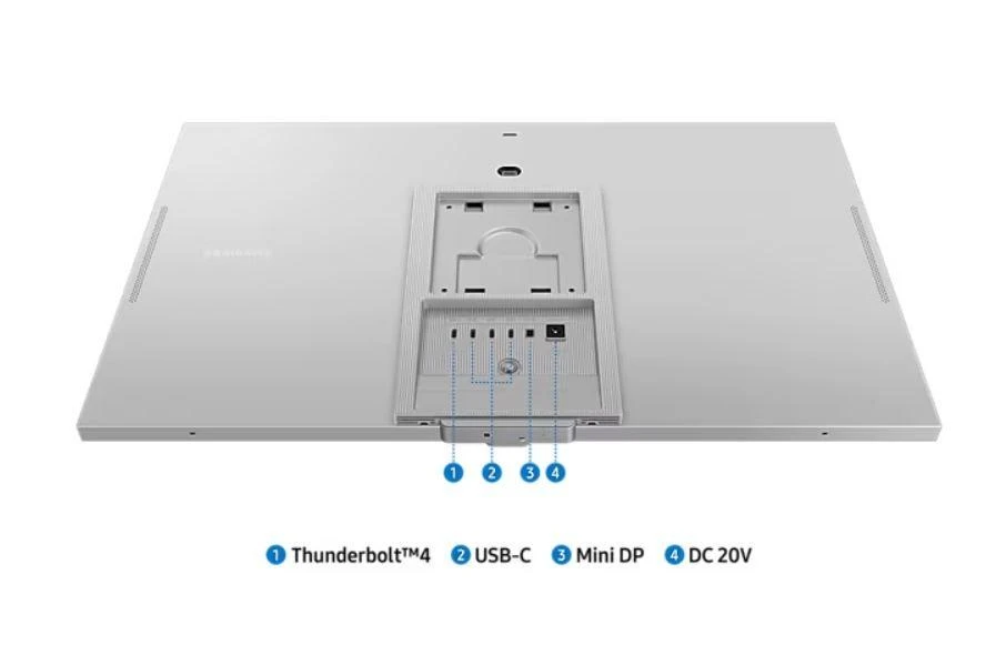 Monitorius „Samsung“ 27 colių „ViewFinity 5K S90PC“ LS27C902PAU (LS27C902PAUXDU)