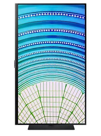 Monitorius SAMSUNG S32A600U 32inch Bezelless 16:9 2560x1440 VA 4ms HDR10 HAS/Swivel/Pivot/Tilt 130mm HDMI/DP/USB-C 90W LAN USB3-HUB VESA 100