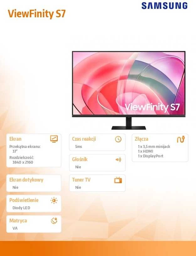 Samsung monitorius S37D700EAU