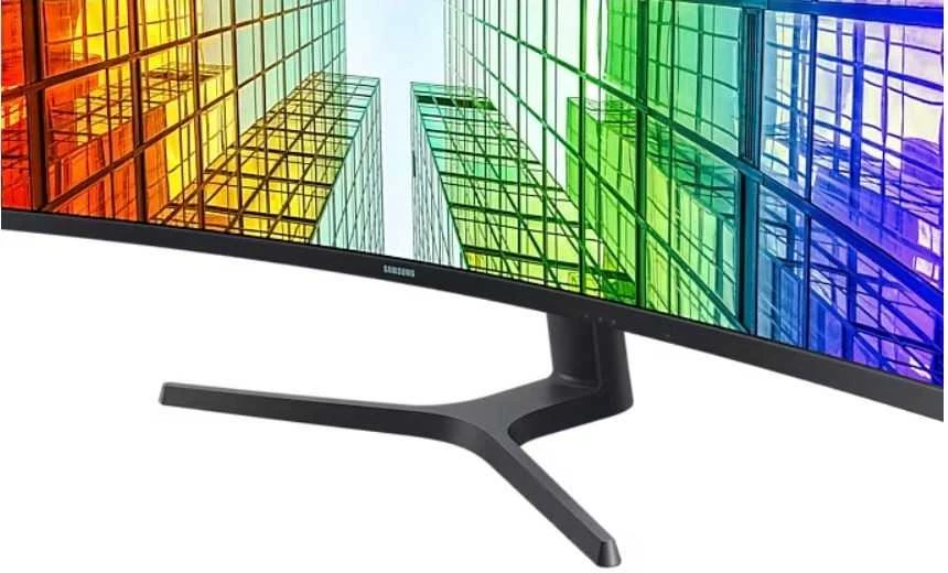 Monitorius - Samsung ViewFinity S9 S49C950UAU 49", Lenktas, Dual QHD, KVM, Juodas
