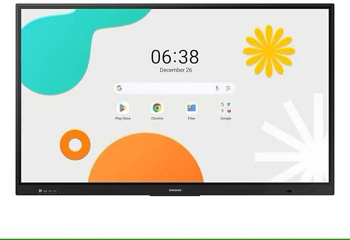 Monitorius SAMSUNG WAF EBOARD WA75F, 75", ANDROID 14 (8GB RAM, 64GB STORAGE), UHD, LANDSCAPE ONLY
