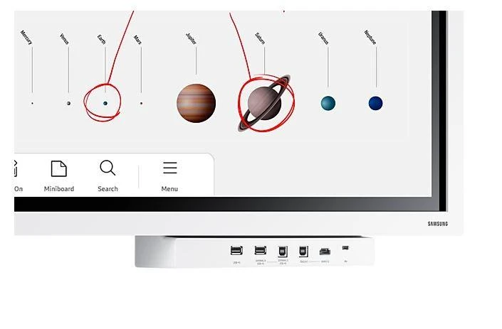 Monitorius SAMSUNG 55" FLIP PRO DIGITAL FLIPBOARD,UHD,TOUCH