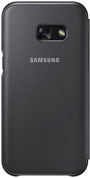 Samsung Galaxy A3(2017) atverčiamas dėklas Neon Juodas