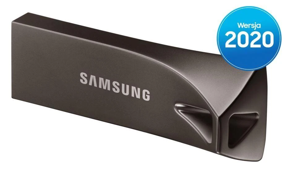 USB laikmena Samsung BAR Plus, 128 GB, Juodos spalvos