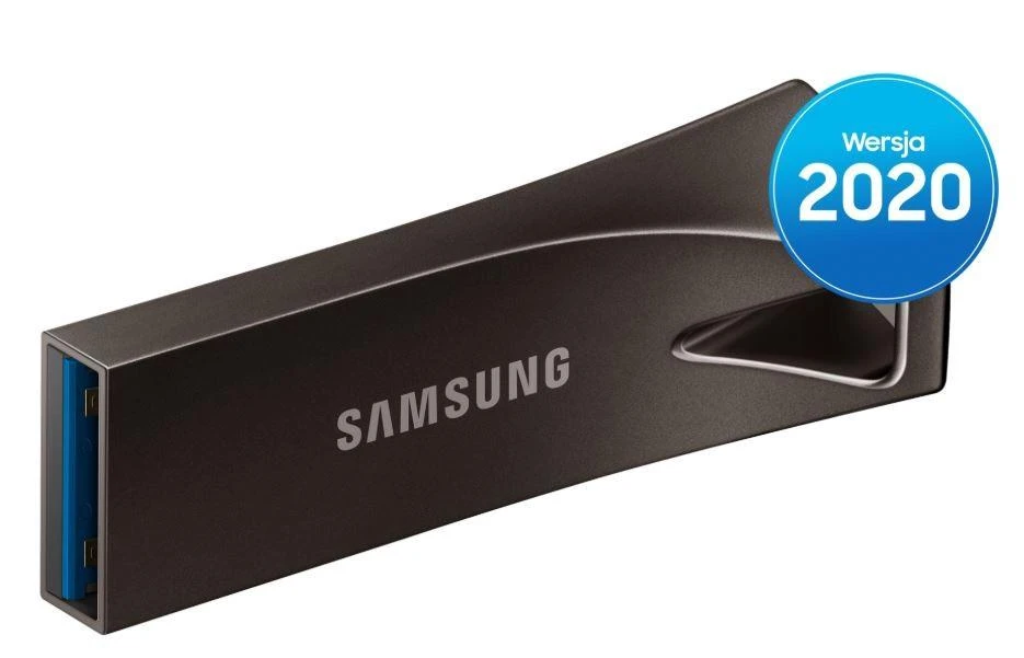 USB laikmena Samsung BAR Plus, 128 GB, Juodos spalvos