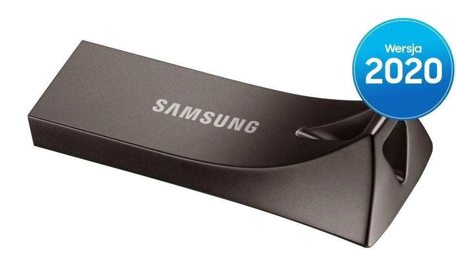 USB laikmena Samsung BAR Plus, 128 GB, Juodos spalvos