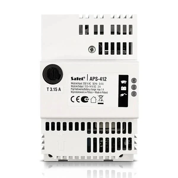 Satel APS-412 maitinimo blokas su LED indikacija