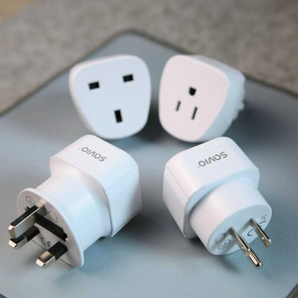 Savio Adapteris kelioninis, gniazdo EU - wtyk UK AP-04
