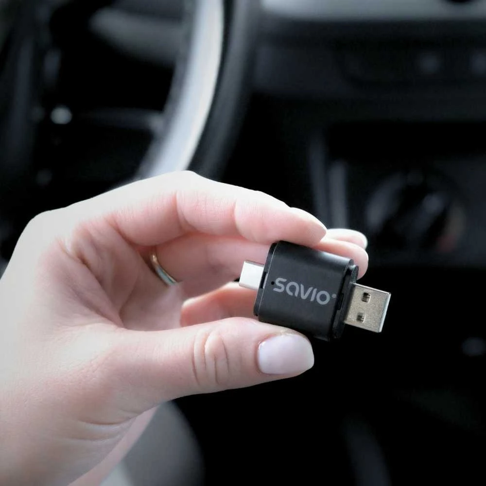 Savio Adapteris belaidis CarPlay & Android Auto TR-17