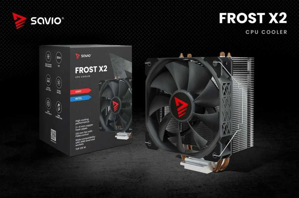Procesoriaus Aušintuvas - SAVIO FROST X2