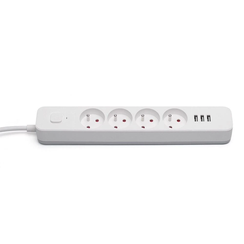 Savio LZ-124 lizdai 3xUSB-A greito įkrovimo 1.5m