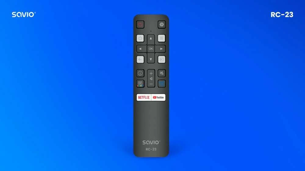 SAVIO RC-23 universalus / pakaitinis nuotolinio valdymo pultas TCL televizoriui