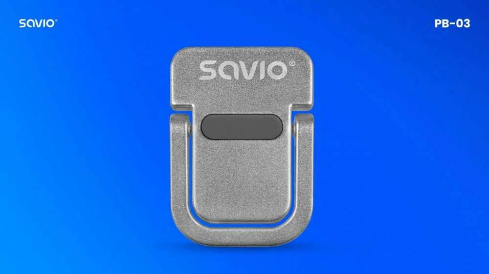 Savio SAVIO PB-03 Stopki do laptopa, Sidabrinė