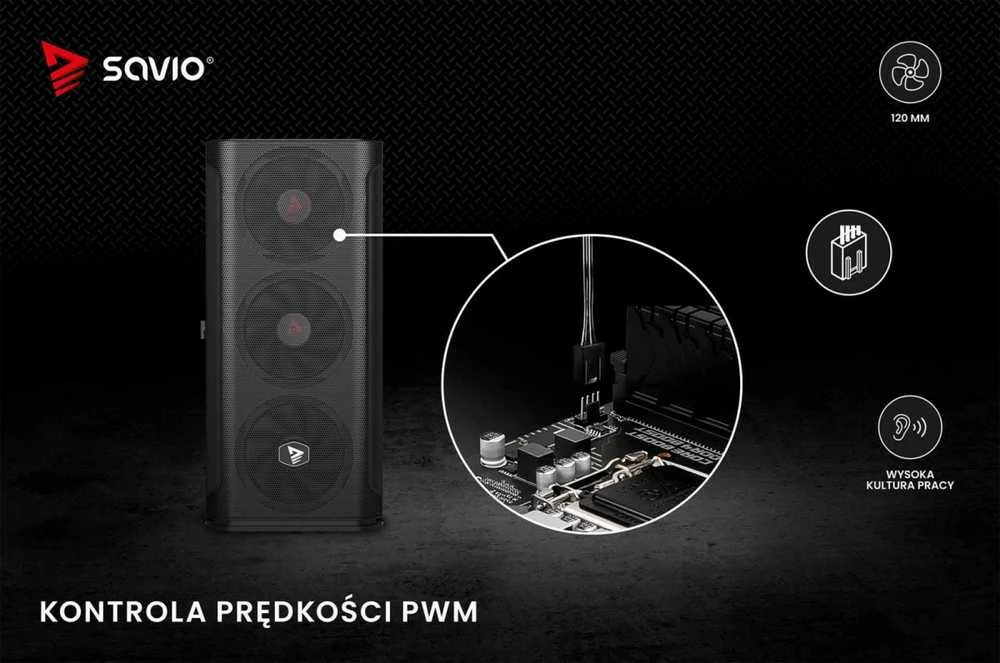 Savio ventiliatoriai su PWM jungties schema